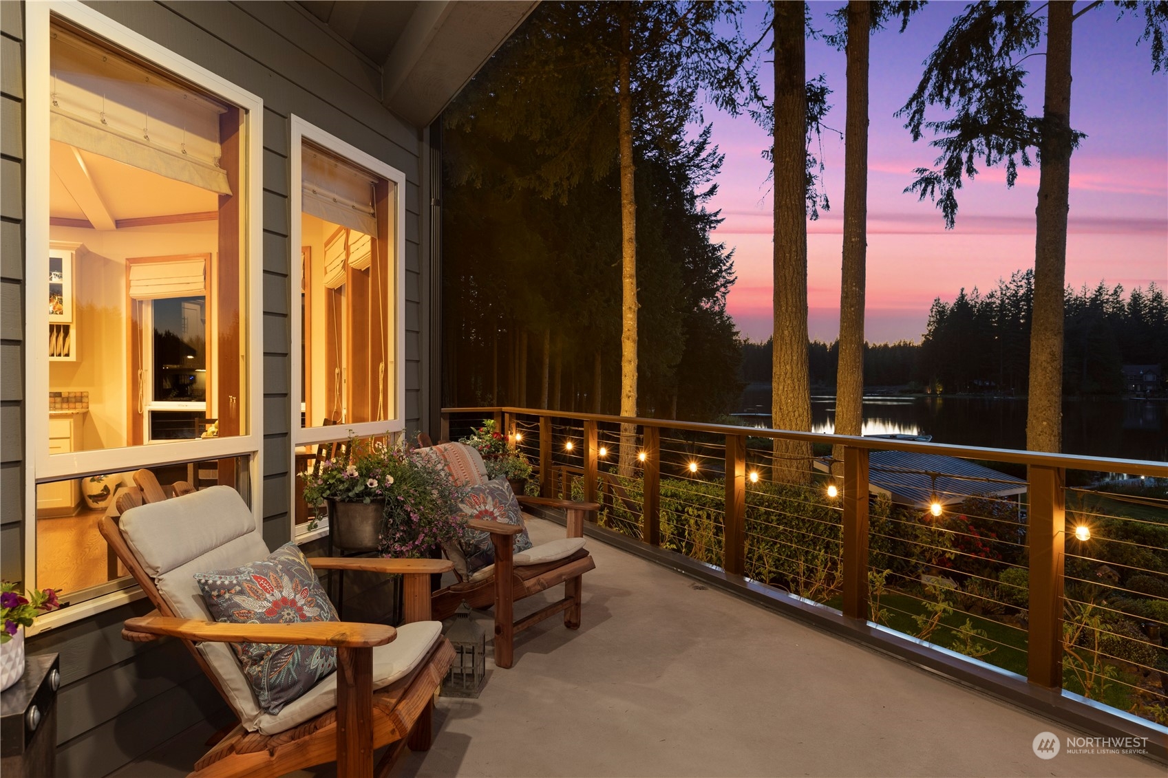 7805 Lake Alice Road Southeast Fall City, WA 98024 - Photo 29 of 32 a building outdoor space with patio the couches and potted plants