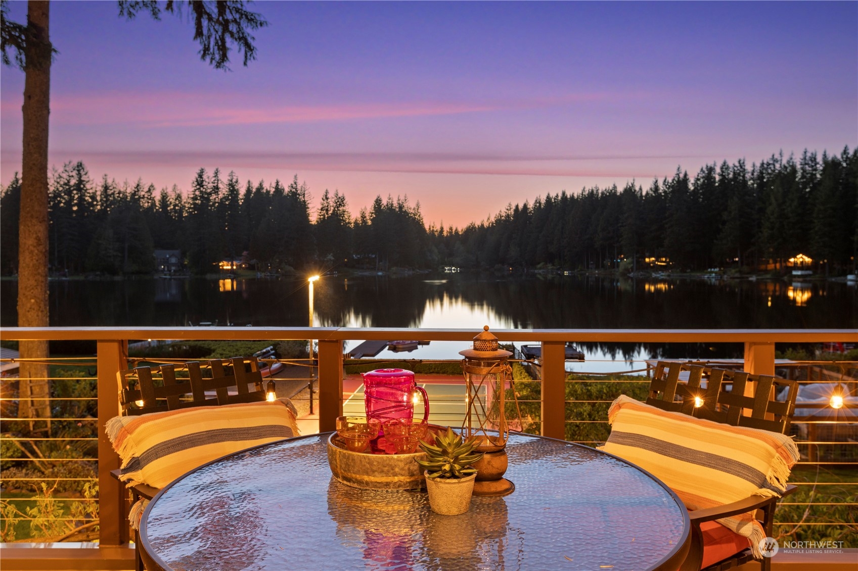 7805 Lake Alice Road Southeast Fall City, WA 98024 - Photo 30 of 32 a view of a chairs and table on the terrace