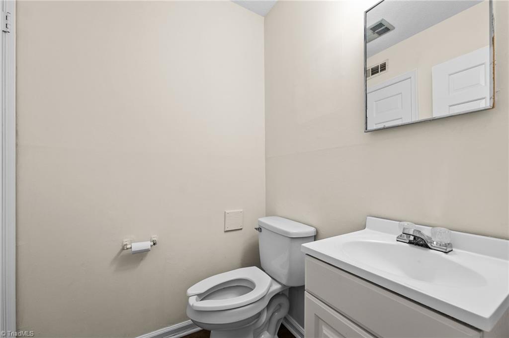 1315 West Meadowview Road, Unit G Greensboro, NC 27403 - Photo 9 of 17 HALF BATH ON MAIN LEVEL