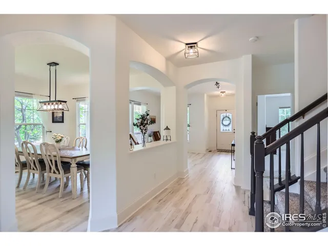 a view interior of a house and wooden floor