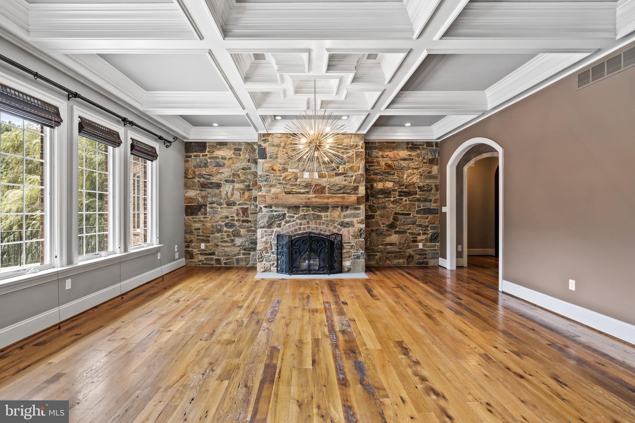7 Ridge Farm Court Cockeysville, MD 21030 - Photo 30 of 116 Living Room with wood burning fireplace