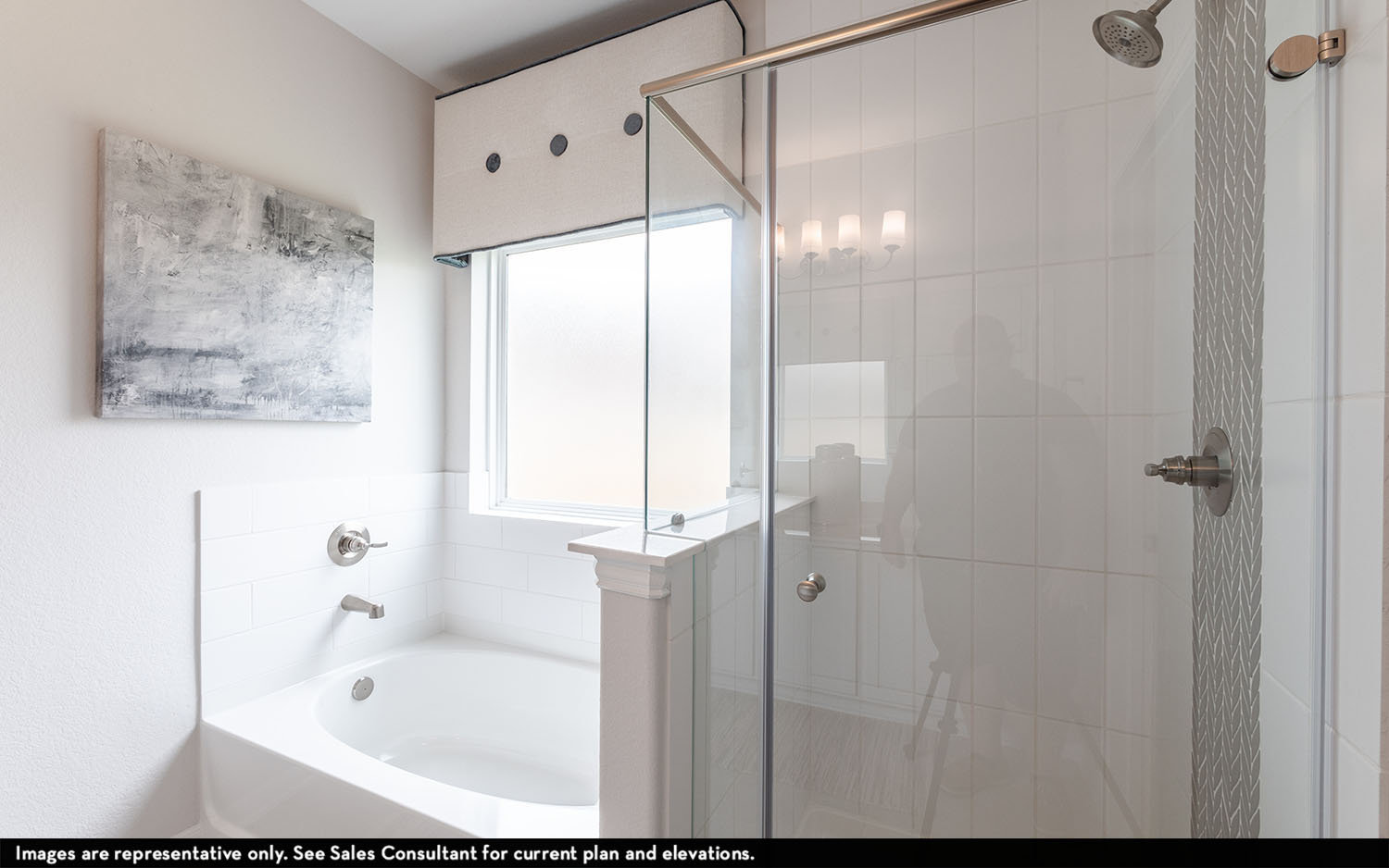 25612 Becky Bourn Lane Elgin, TX 78621 - Photo 13 of 20 a bathroom with a bathtub and shower