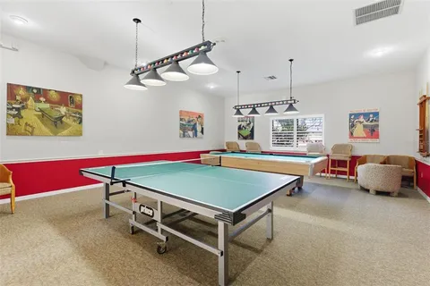 a view of a balcony with lake view