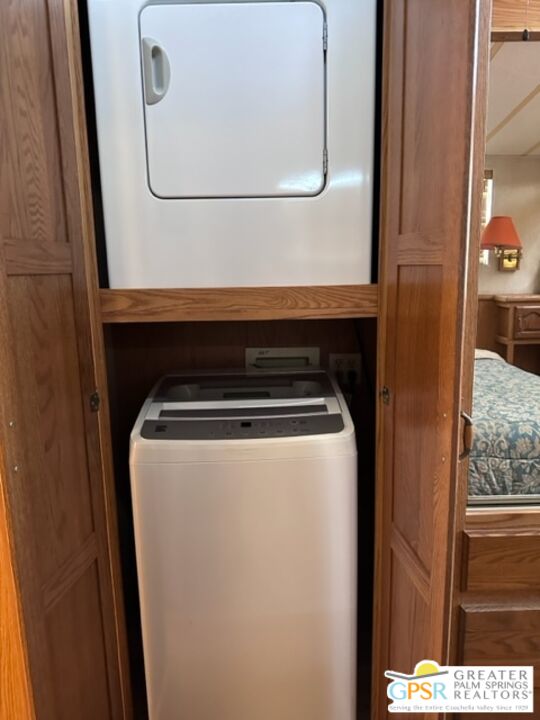 69801 Ramon Road, Unit 115 Cathedral City, CA 92234 - Photo 9 of 13 a close view of washer and dryer