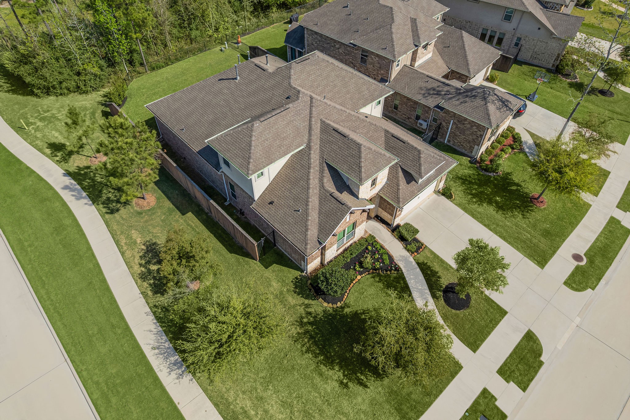 13103 Six Rivers Drive Humble, TX 77346 - Photo 43 of 44 1.5 story floor plan. Ideally situated on a prime corner lot with no back neighbors.