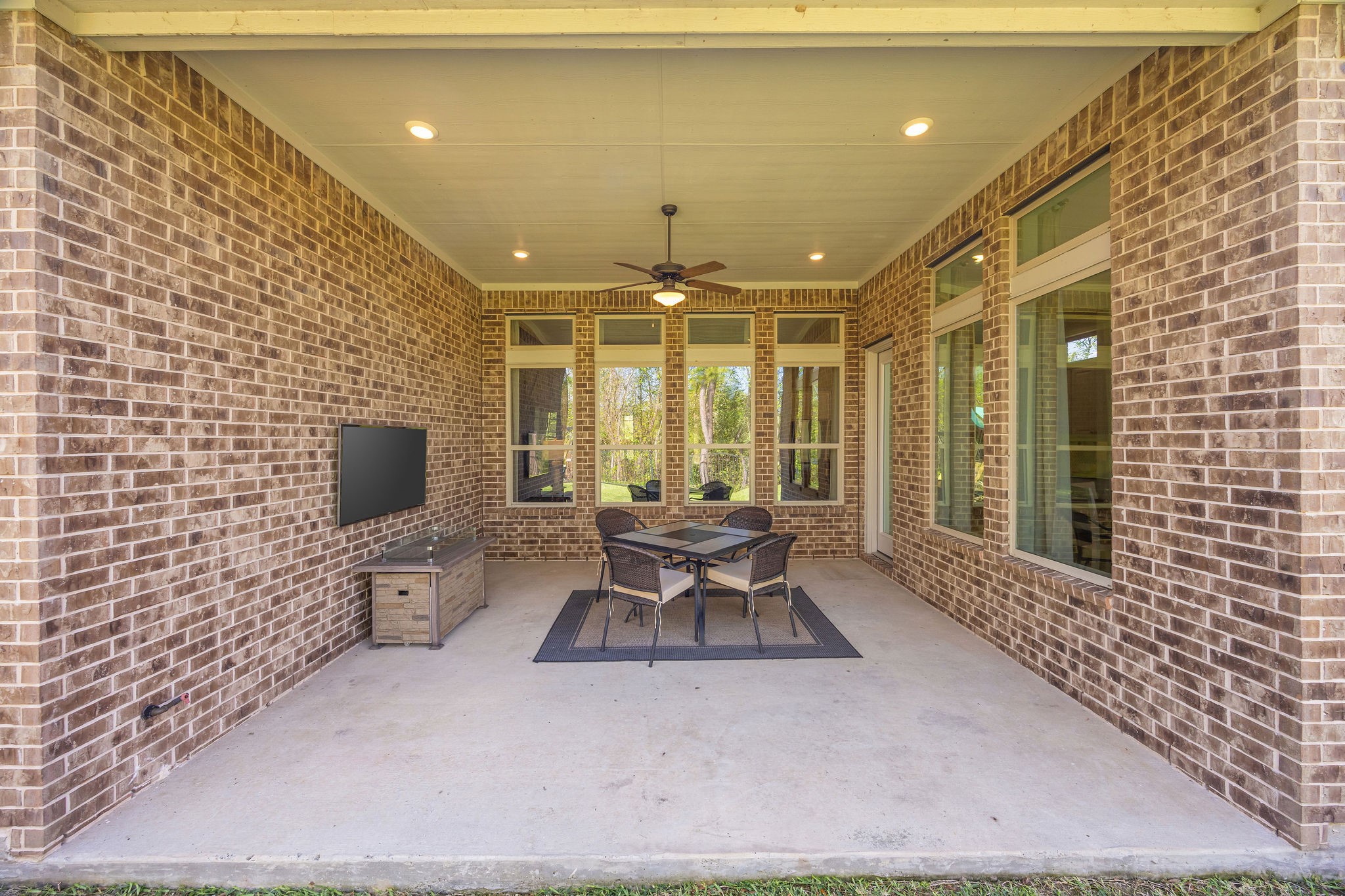 13103 Six Rivers Drive Humble, TX 77346 - Photo 28 of 44 Enjoy privacy, and room to build your dream outdoor lounge. Natural gas line available for your grill!
