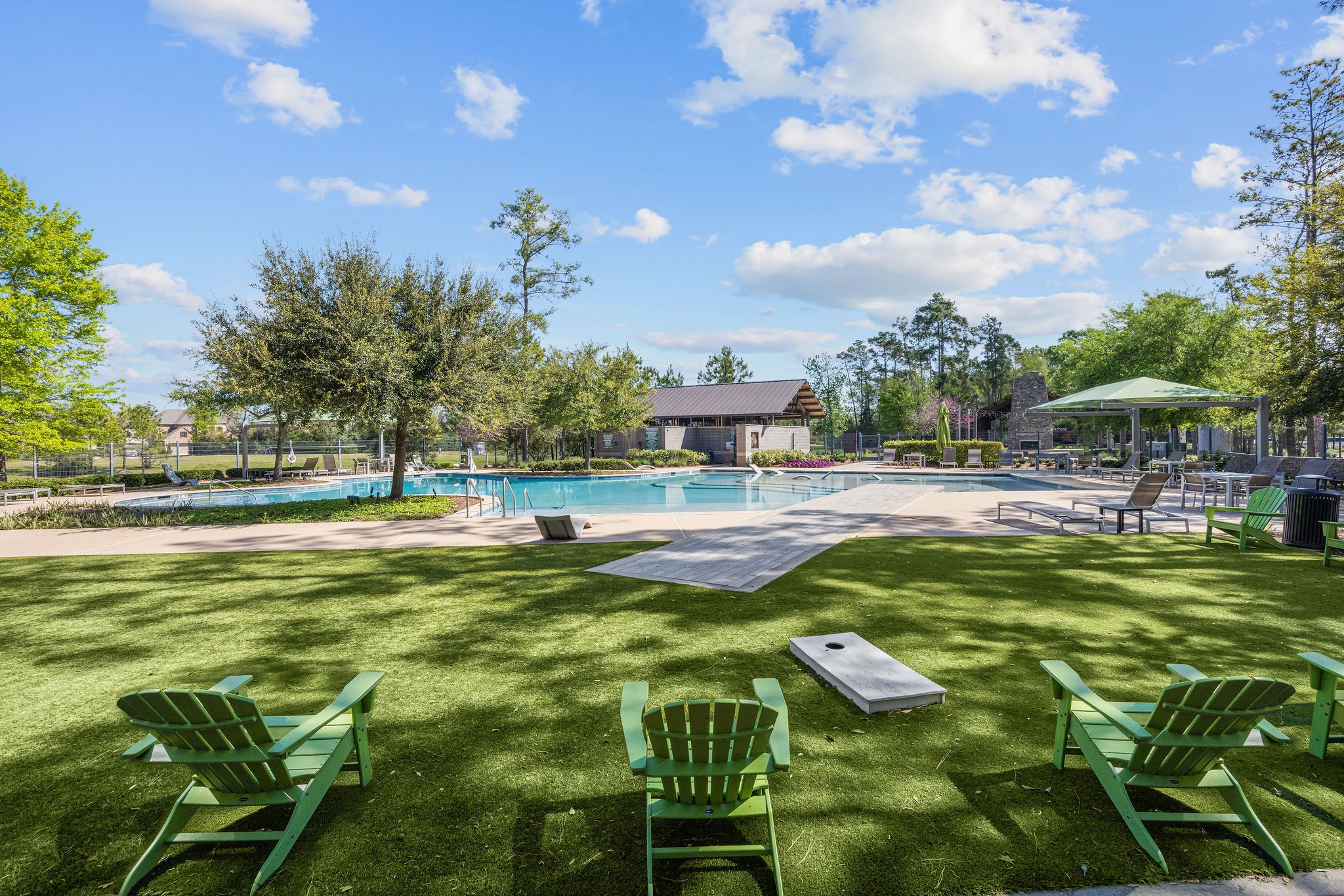 13103 Six Rivers Drive Humble, TX 77346 - Photo 36 of 44 The Groves offers an array of amenities including scenic trails, parks, playgrounds, a resort style pool and splash pad, clubhouse, fitness center, basketball court, soccer field, stocked pond, and picnic areas.