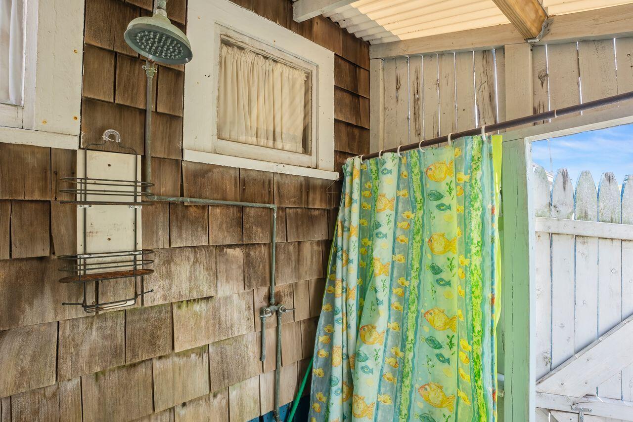 5 Spurr Road Pocasset, MA 02559 - Photo 28 of 42 a view of an entryway with a garden