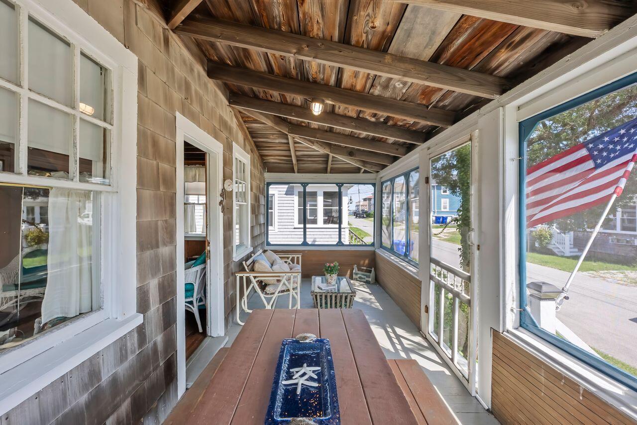 5 Spurr Road Pocasset, MA 02559 - Photo 40 of 42 a view of a balcony with wooden floor