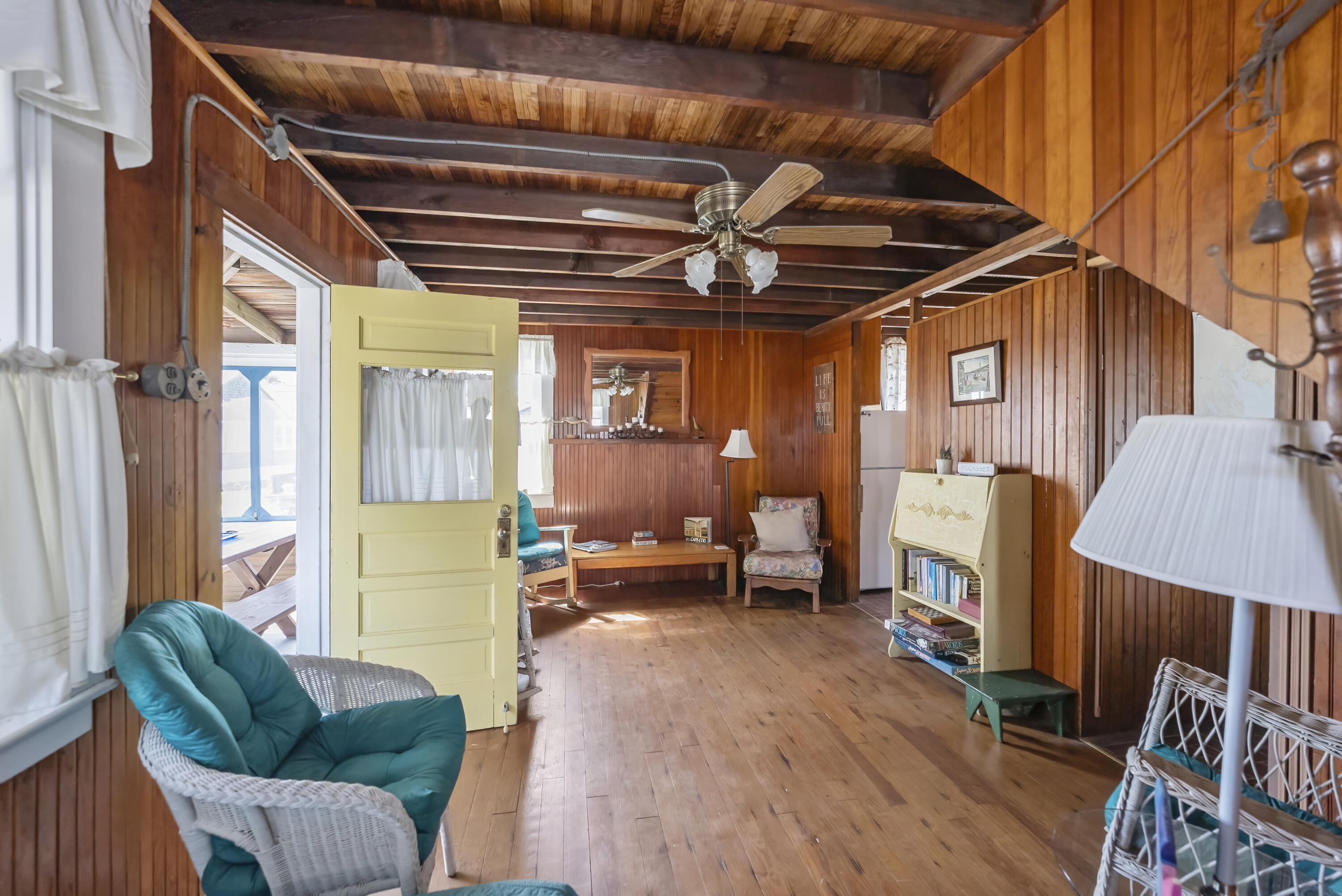 5 Spurr Road Pocasset, MA 02559 - Photo 6 of 42 a view of livingroom with furniture and wooden floor