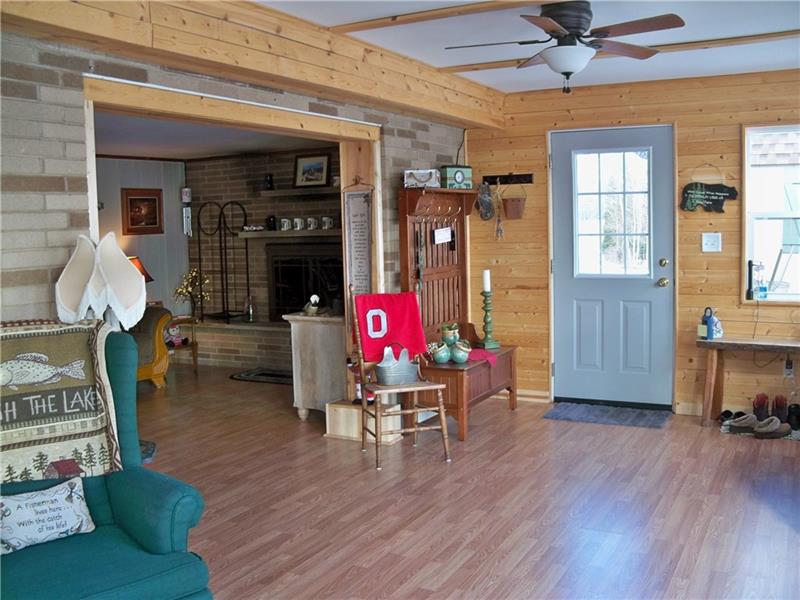 236 Center Church Road Grove City, PA 16127 - Photo 21 of 25 Back entrance to inside the home through sunroom.