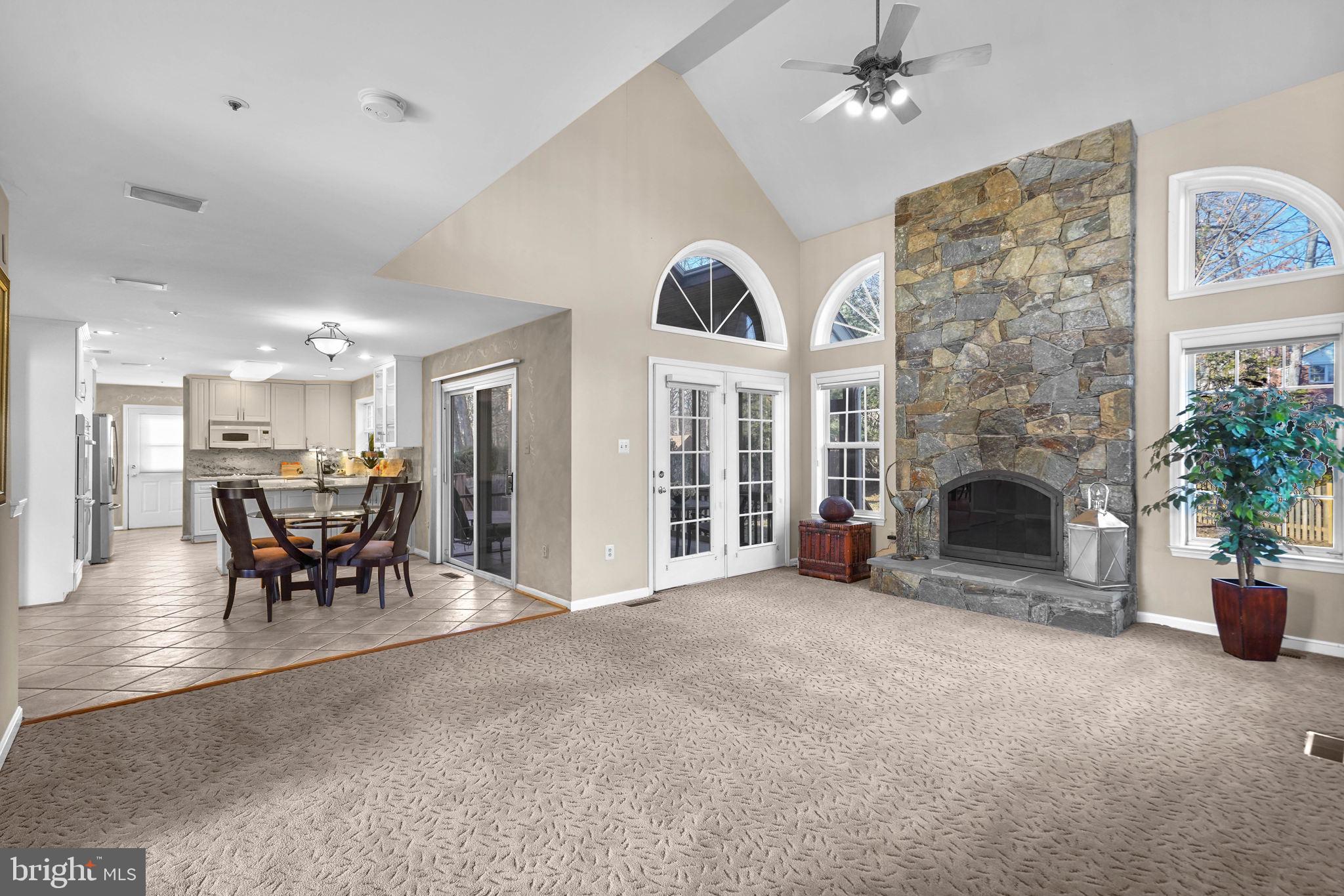 607 Lycoming Street Silver Spring, MD 20901 - Photo 19 of 70 Natural fieldstone fireplace