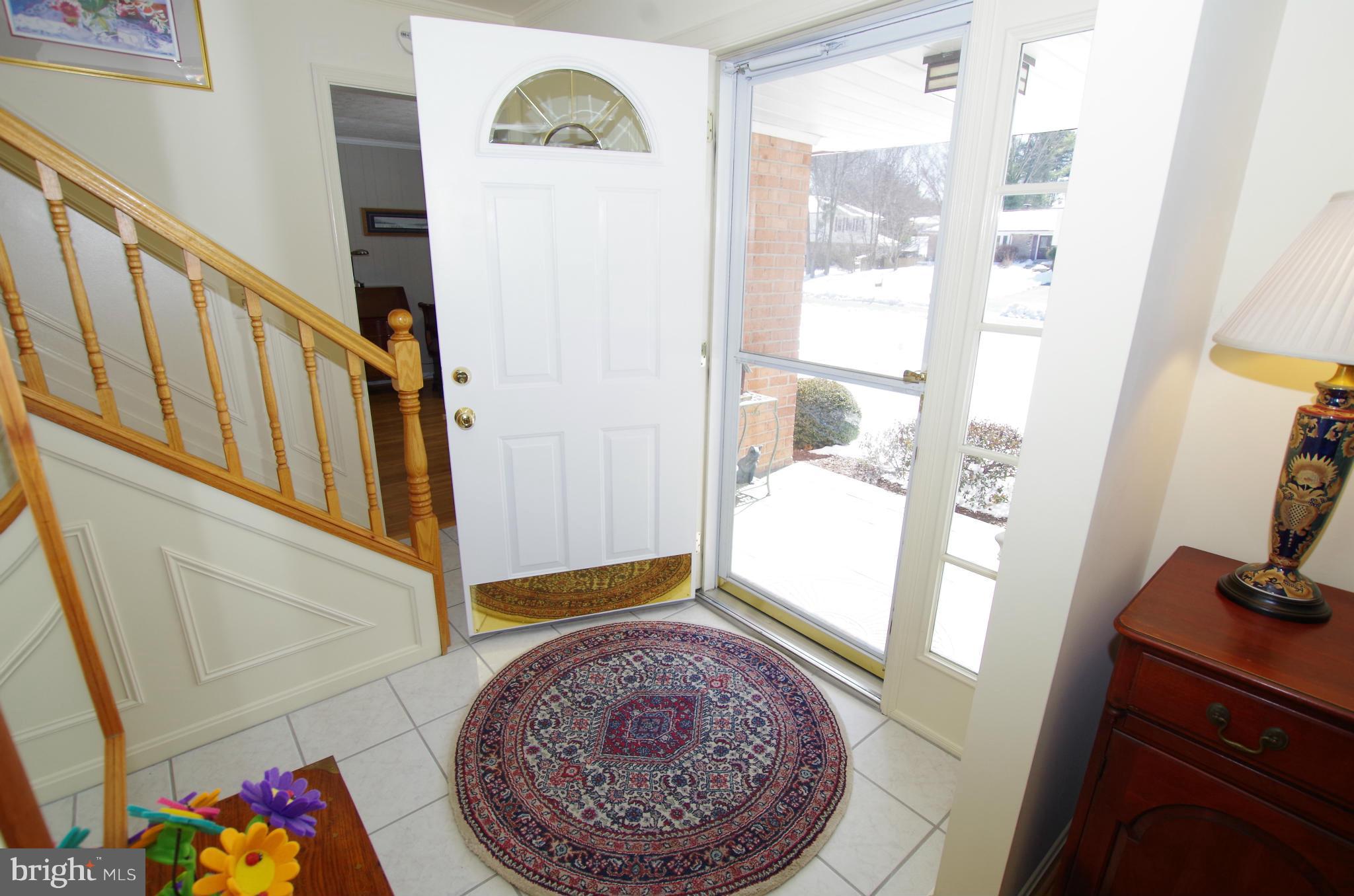 4121 Sir Walter Road Olney, MD 20832 - Photo 5 of 30 Center Hallway with Ceramic Tile Floor