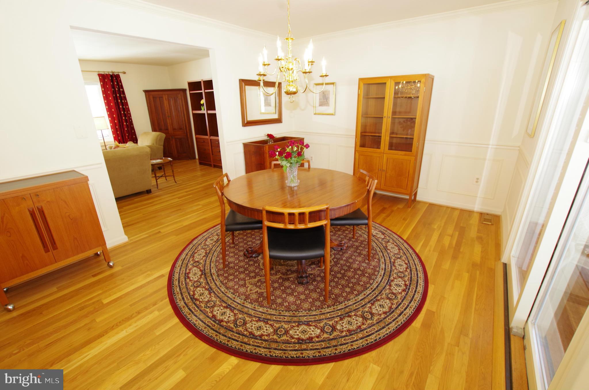 4121 Sir Walter Road Olney, MD 20832 - Photo 9 of 30 Formal Dining Room with Moldings
