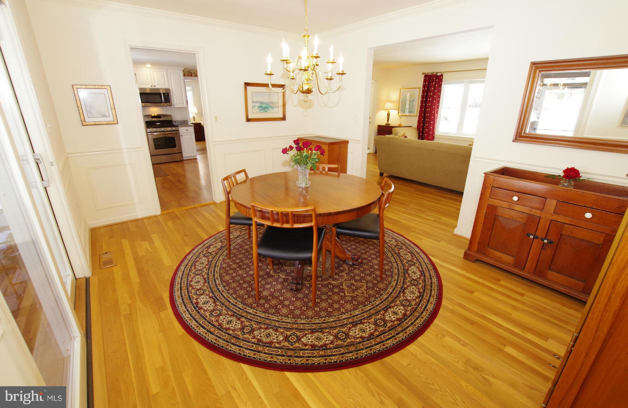 4121 Sir Walter Road Olney, MD 20832 - Photo 10 of 30 Dining Room Opens to Screen Porch