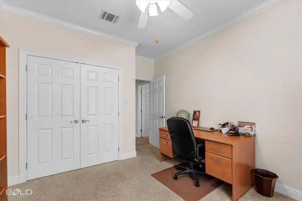 a view of workspace with a window