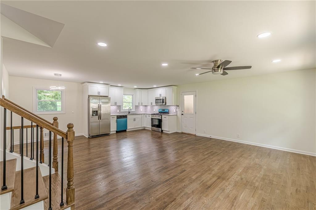 3275 Clifton Church Road Southeast Atlanta, GA 30316 - Photo 18 of 59 a view of a kitchen with a sink and a window