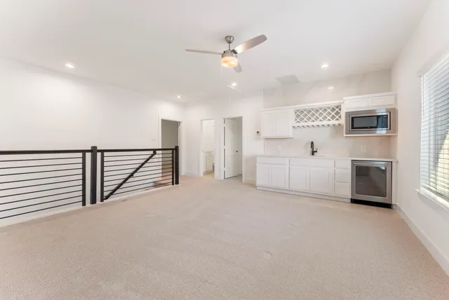 a view of empty room