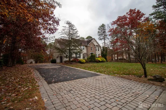 a view of road with trees