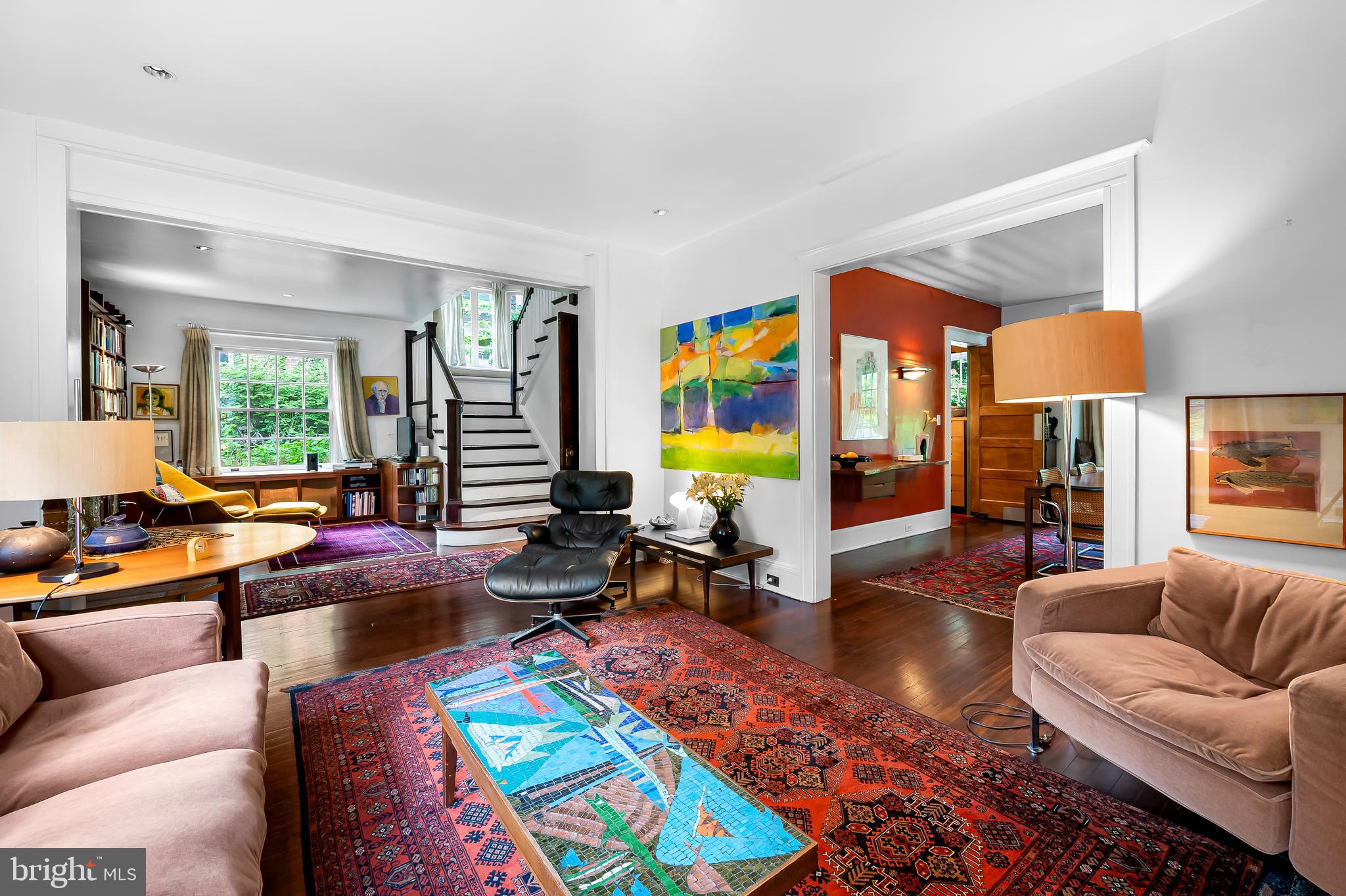 111 Deepdene Road Baltimore, MD 21210 - Photo 18 of 61 a living room with furniture a rug and a large window