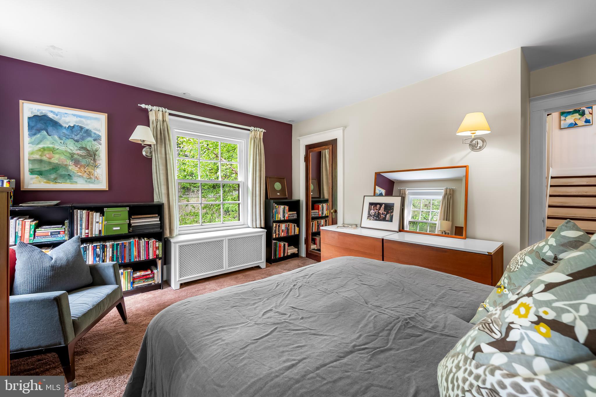 111 Deepdene Road Baltimore, MD 21210 - Photo 37 of 61 a bedroom with a bed and a large window