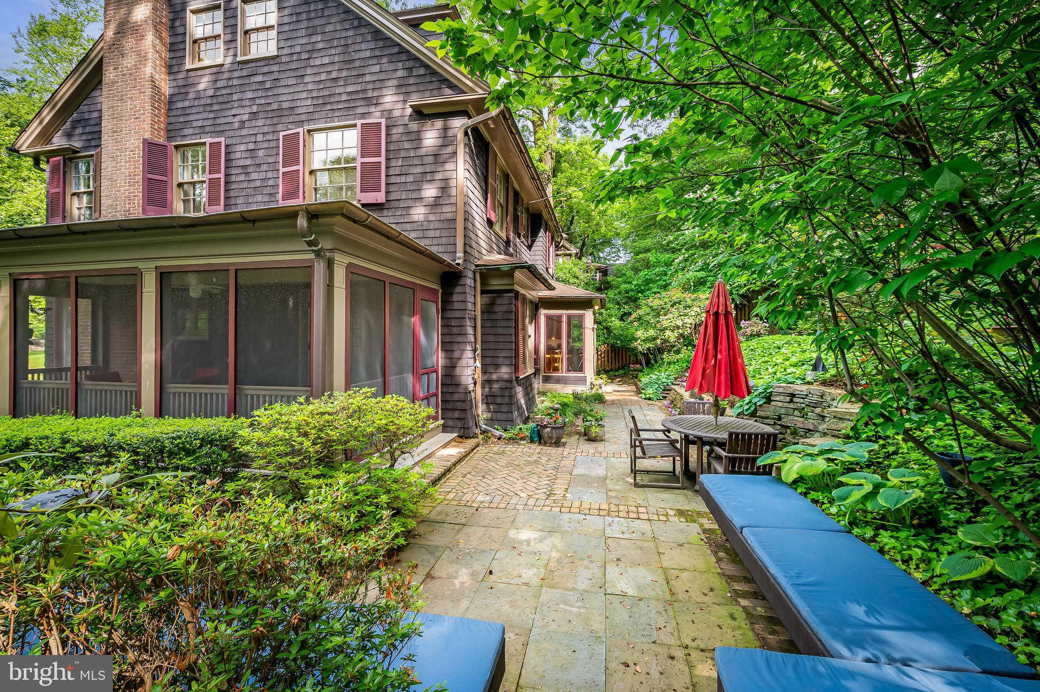 111 Deepdene Road Baltimore, MD 21210 - Photo 51 of 61 a view of a house with sitting area and garden