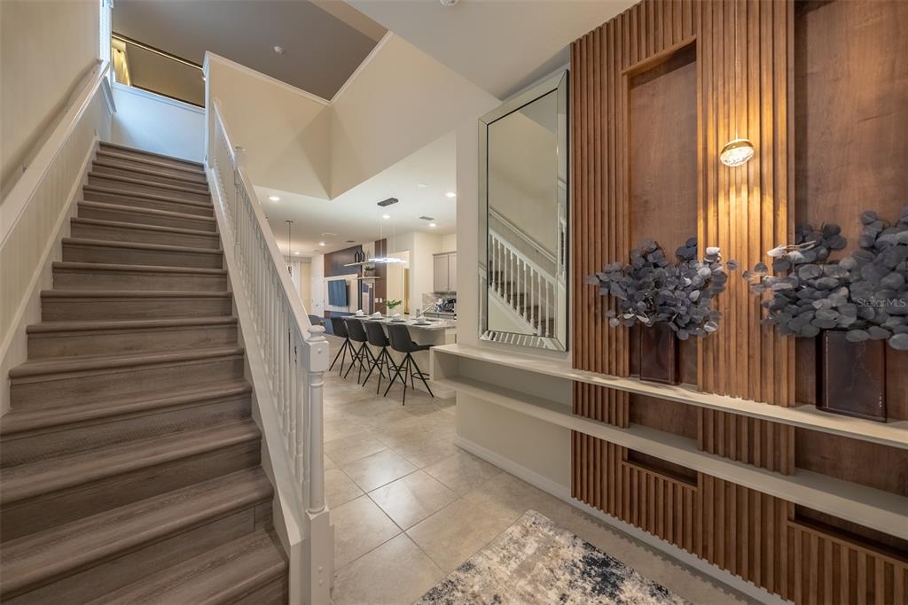 4470 Kaipo Road Davenport, FL 33897 - Photo 2 of 34 a view of entryway and hall with wooden floor