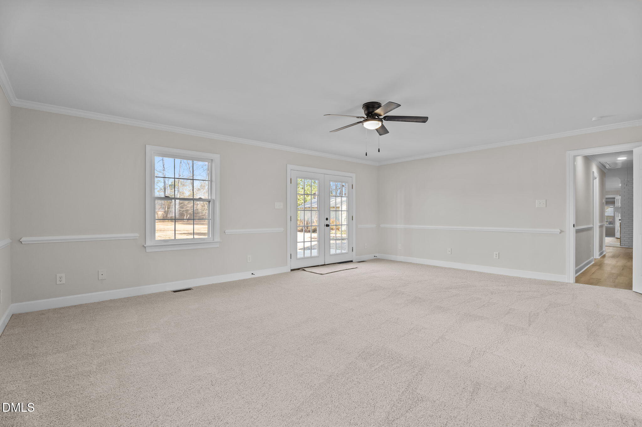 3738 Red Oak Battleboro Road Battleboro, NC 27809 - Photo 29 of 53 a view of an empty room with a window