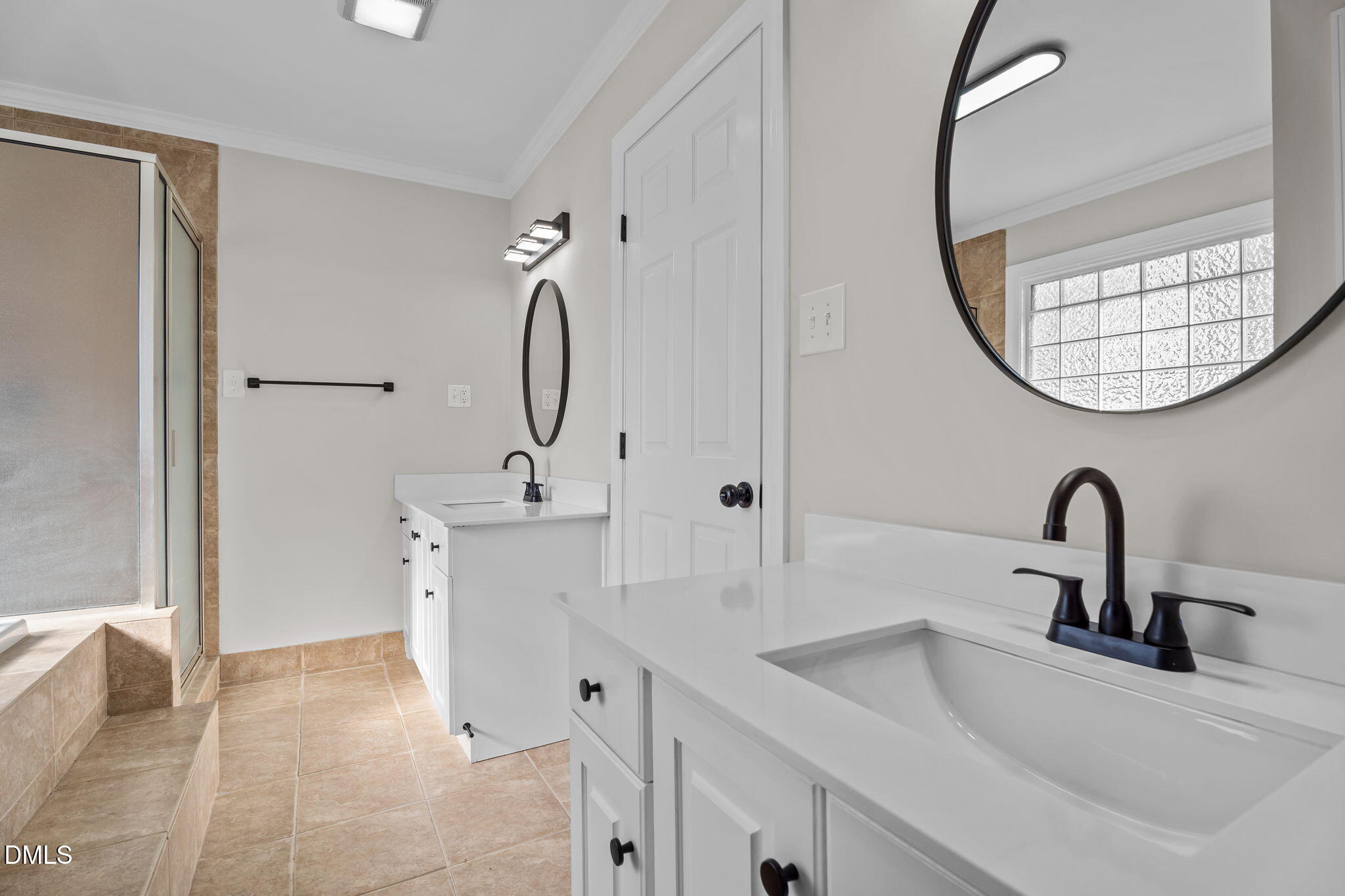 3738 Red Oak Battleboro Road Battleboro, NC 27809 - Photo 30 of 53 a bathroom with a sink and a mirror