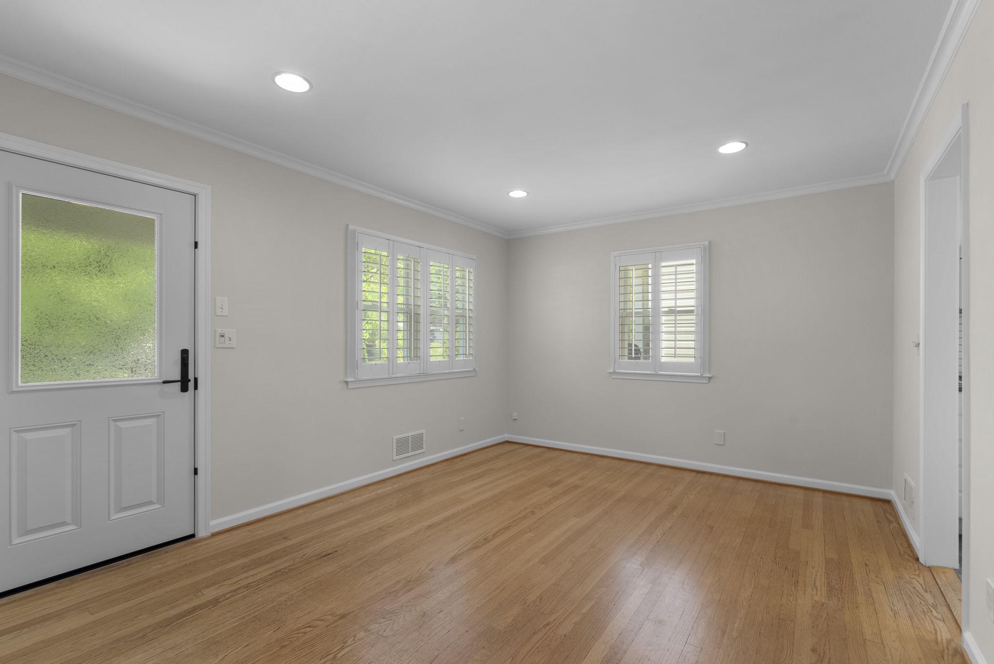 513 Park Road Rockville, MD 20850 - Photo 5 of 43 Sunlit Entryway with Beautiful Hardwood Floors