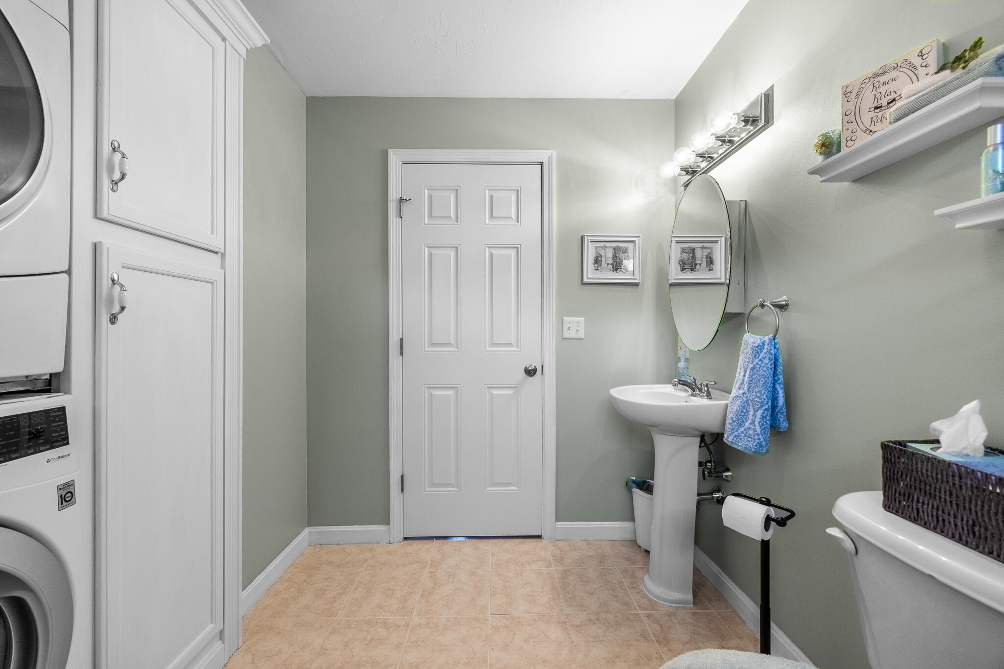 63 Molly Lane Bangor, ME 04401 - Photo 22 of 30 Lower level full bath/washer/dryer