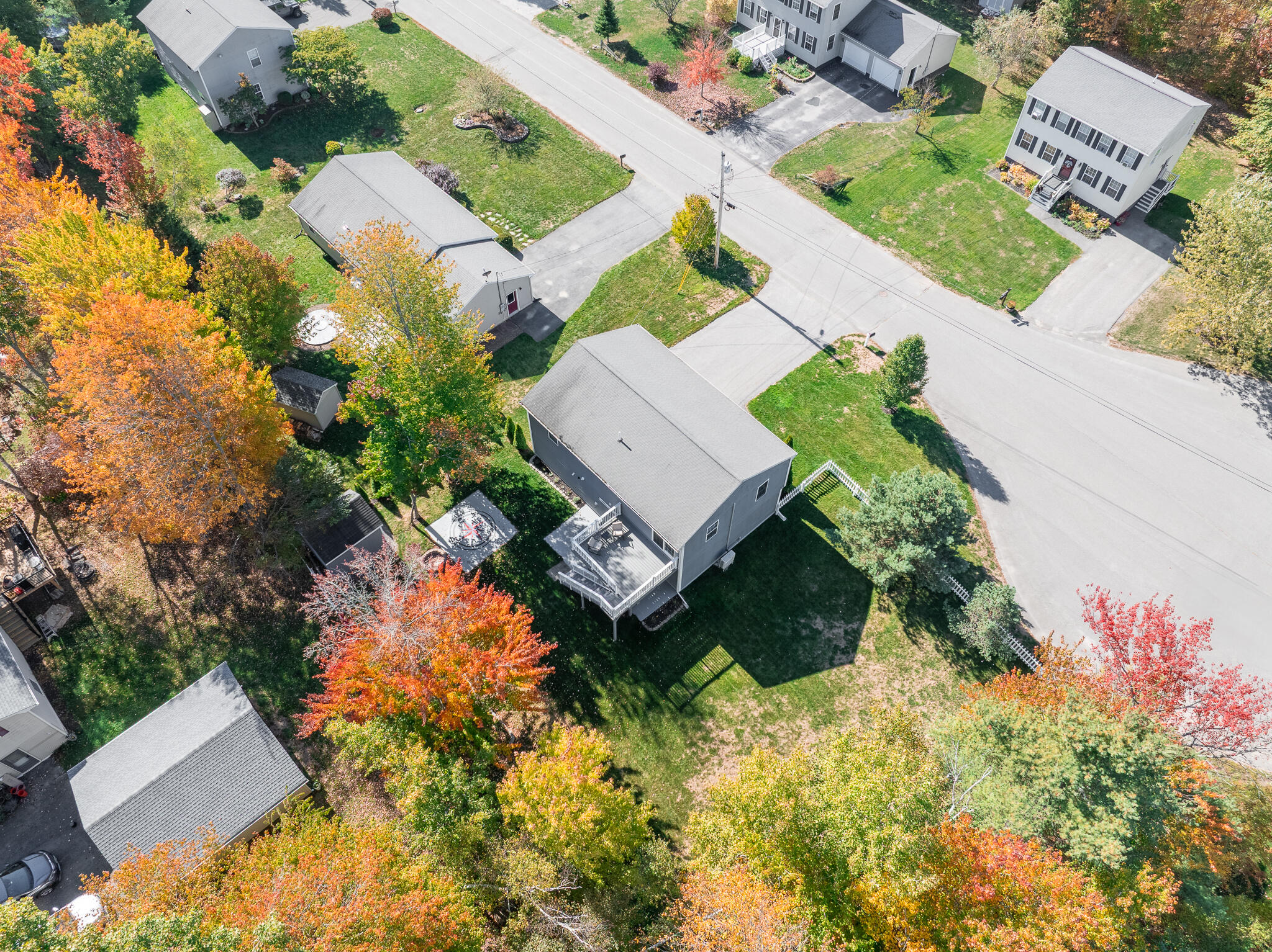 63 Molly Lane Bangor, ME 04401 - Photo 27 of 30 End of cul-de-sac aerial