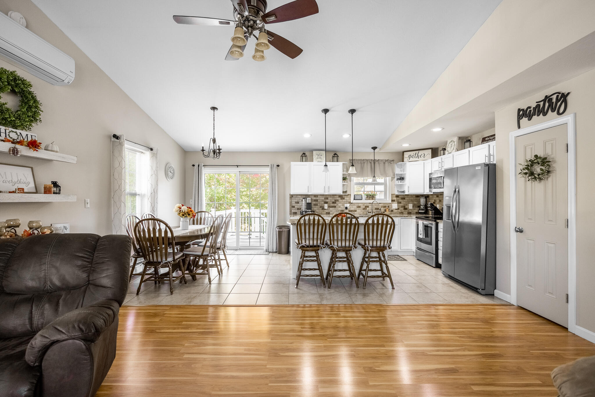 63 Molly Lane Bangor, ME 04401 - Photo 7 of 30 Living area facing Kitchen