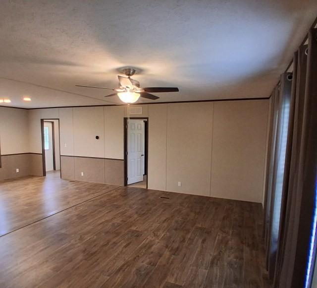 798 North 4190 Road Hugo, OK 74743 - Photo 3 of 16 a view of empty room with wooden floor