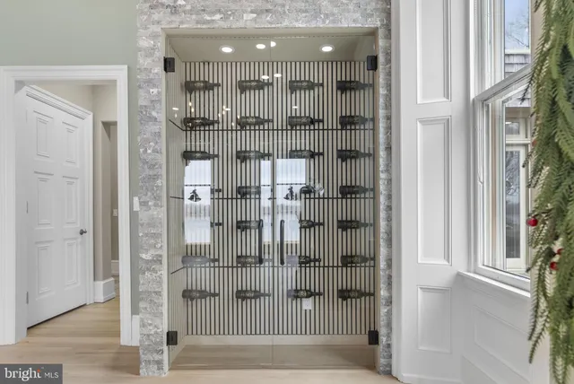 a bathroom with a shower and a sink