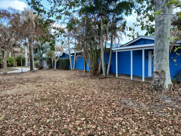 a view of a house with a patio