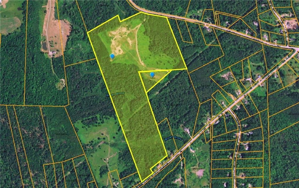Lot 40 Kennebec Road Hampden, ME 04444 - Photo 2 of 29 Aerial overview of the lot. 76.5...