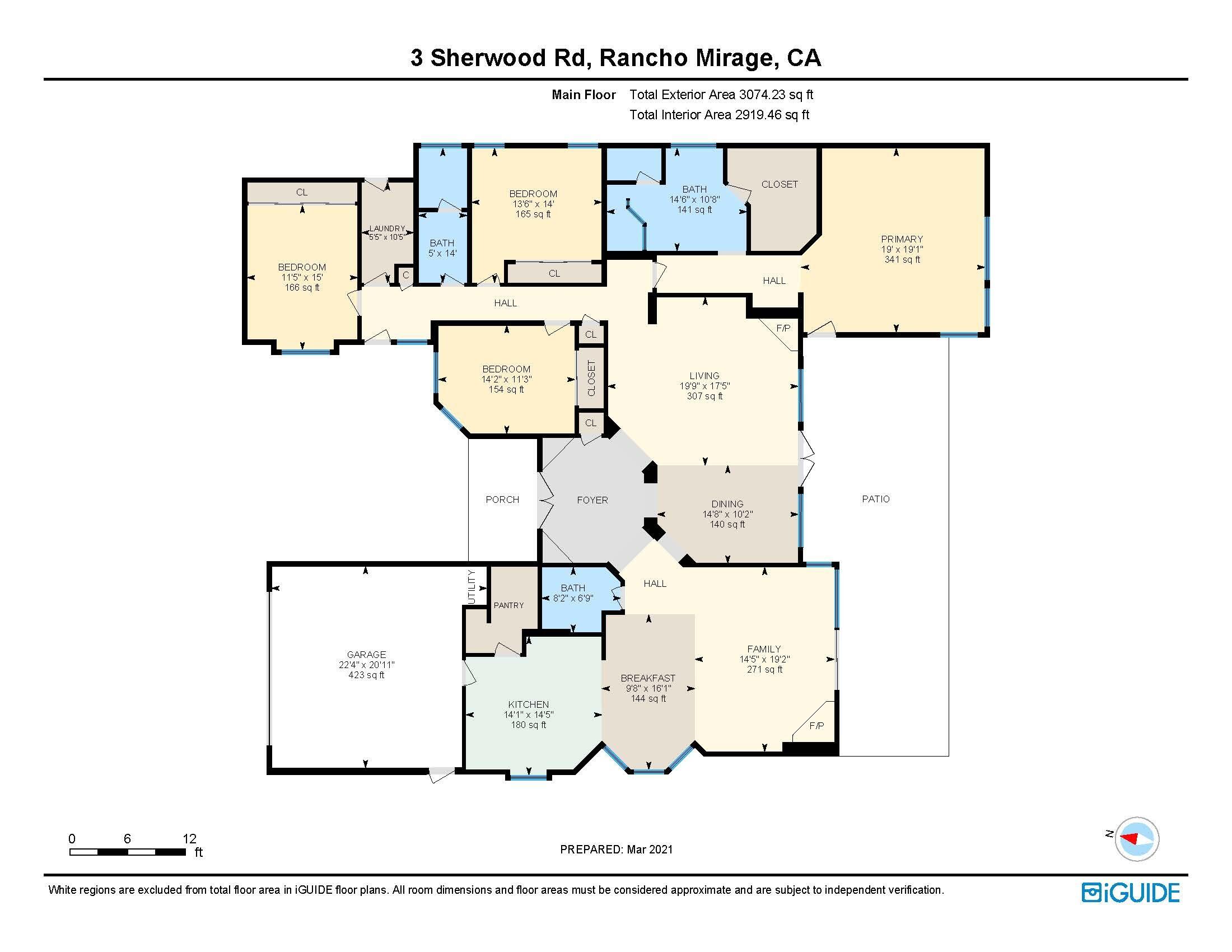 3 Sherwood Road Rancho Mirage, CA 92270 - Photo 43 of 43 Floor Plan 3 Sherwood_Page_1
