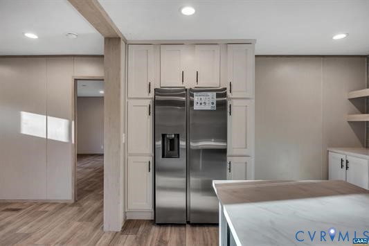 644 Tisdale Road Louisa, VA 23093 - Photo 4 of 19 Kitchen featuring a stainless steel refrigerator,