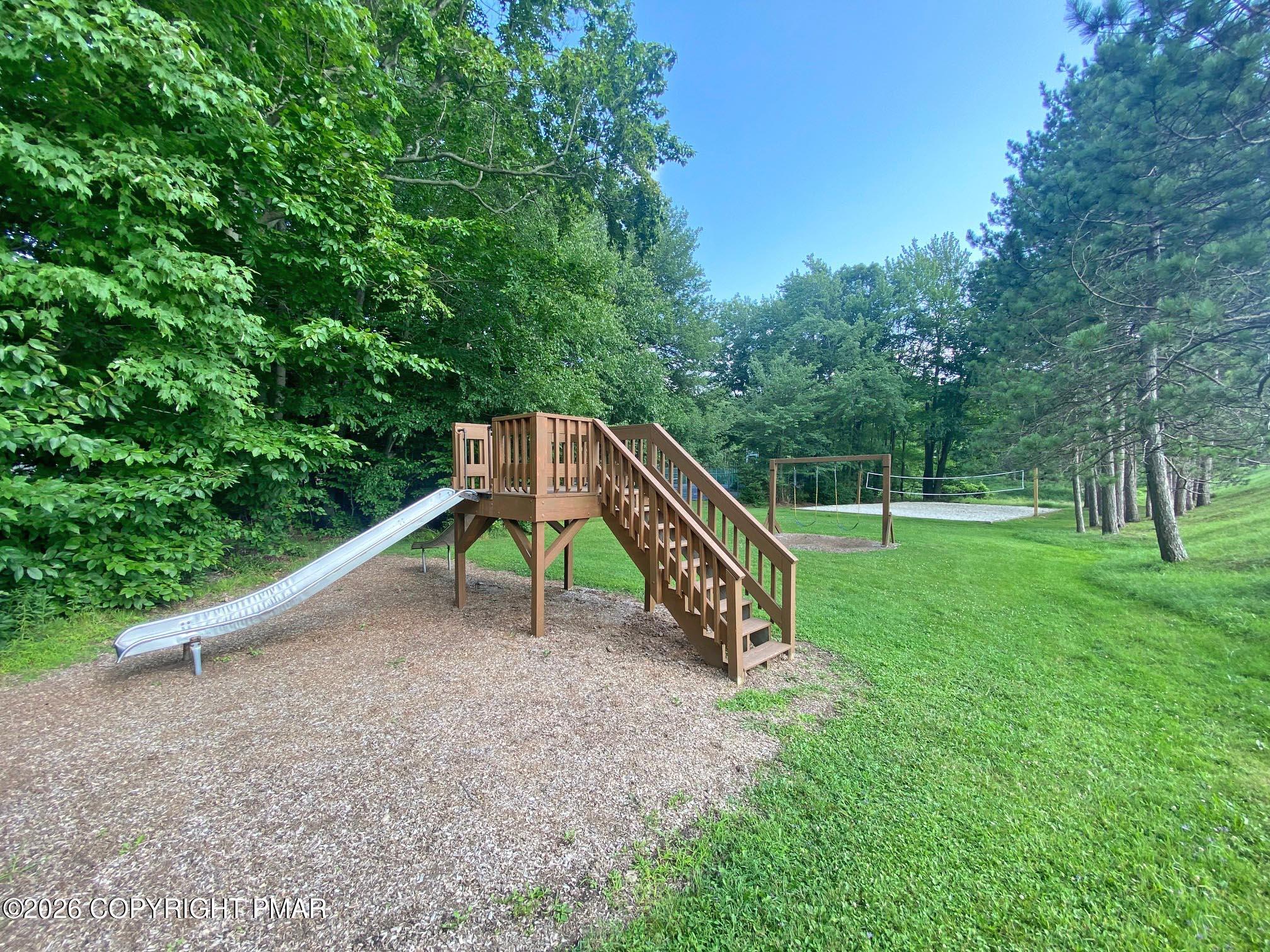 Lookout Point Road Canadensis, PA 18325 - Photo 12 of 13 a park with a bench and trees
