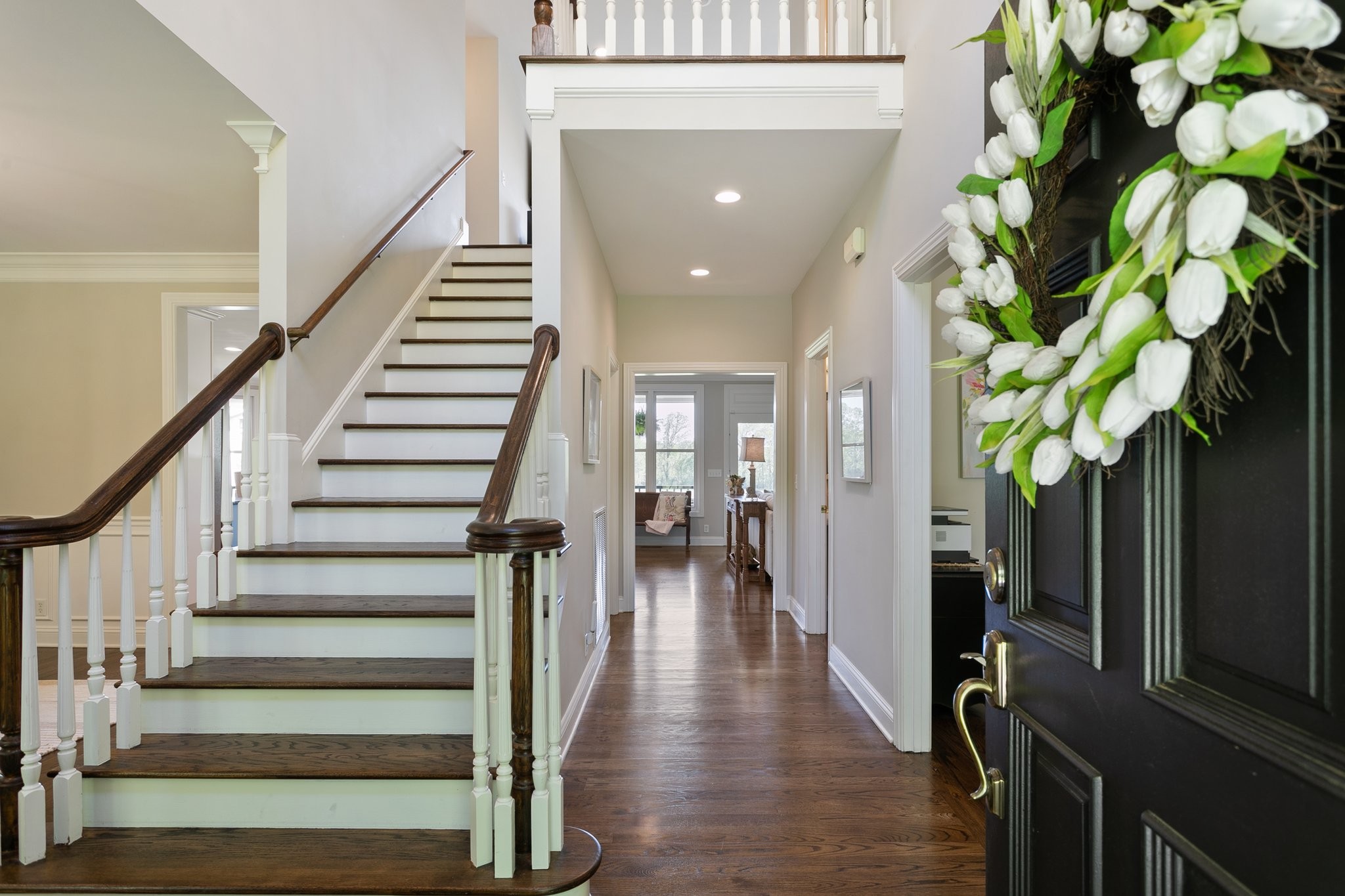4360 Arno Road Franklin, TN 37064 - Photo 3 of 24 a view of entryway with wooden floor