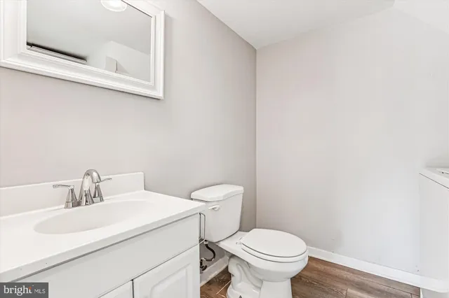 a view of a building with a street