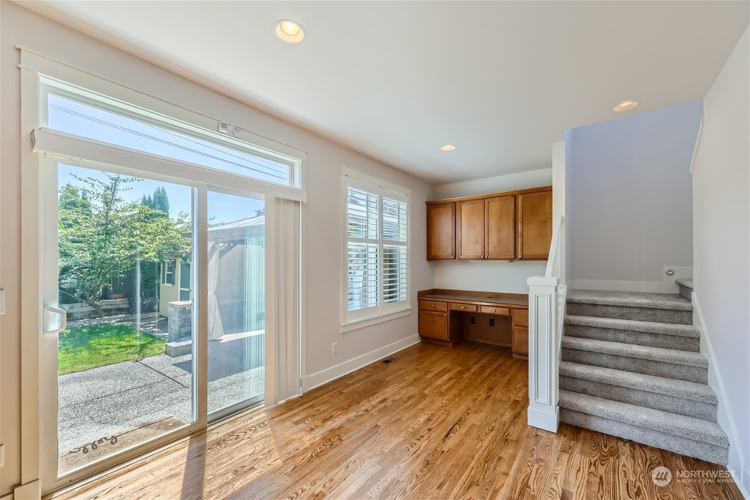 3604 184th Place Southeast Bothell, WA 98012 - Photo 11 of 39 a view of a living room and hardwood floor