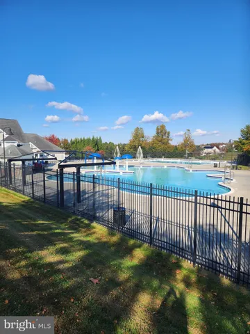 a view of a lake with a city