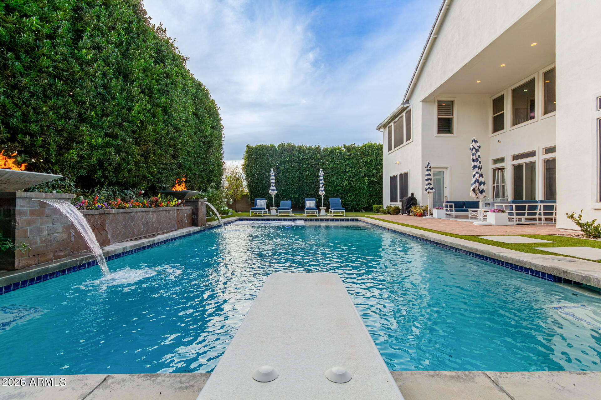 2917 East Boot Track Trail Gilbert, AZ 85296 - Photo 76 of 93 a view of swimming pool with a patio