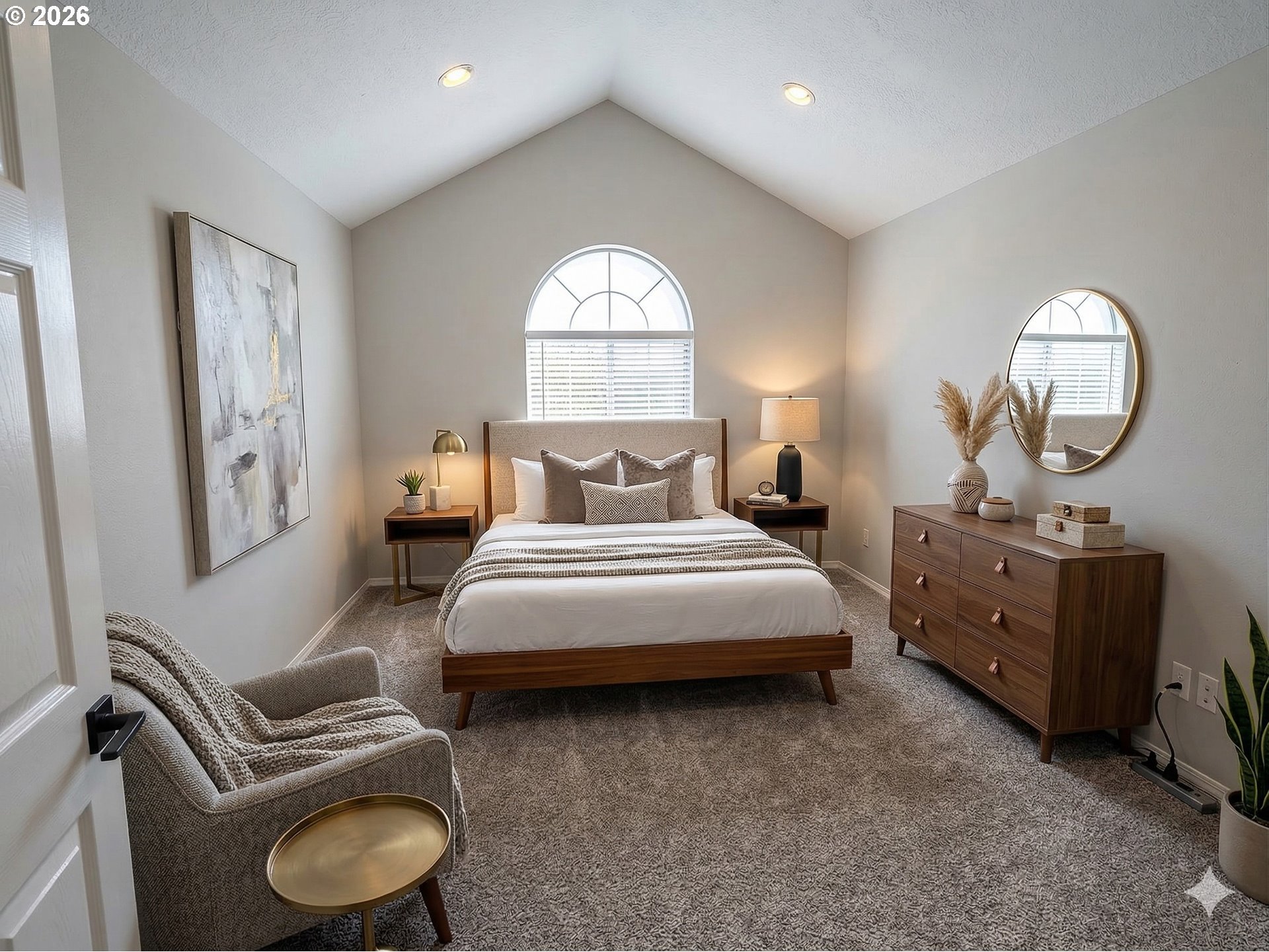 7025 Southwest 164th Terrace Beaverton, OR 97007 - Photo 10 of 28 a bedroom with bed and a window
