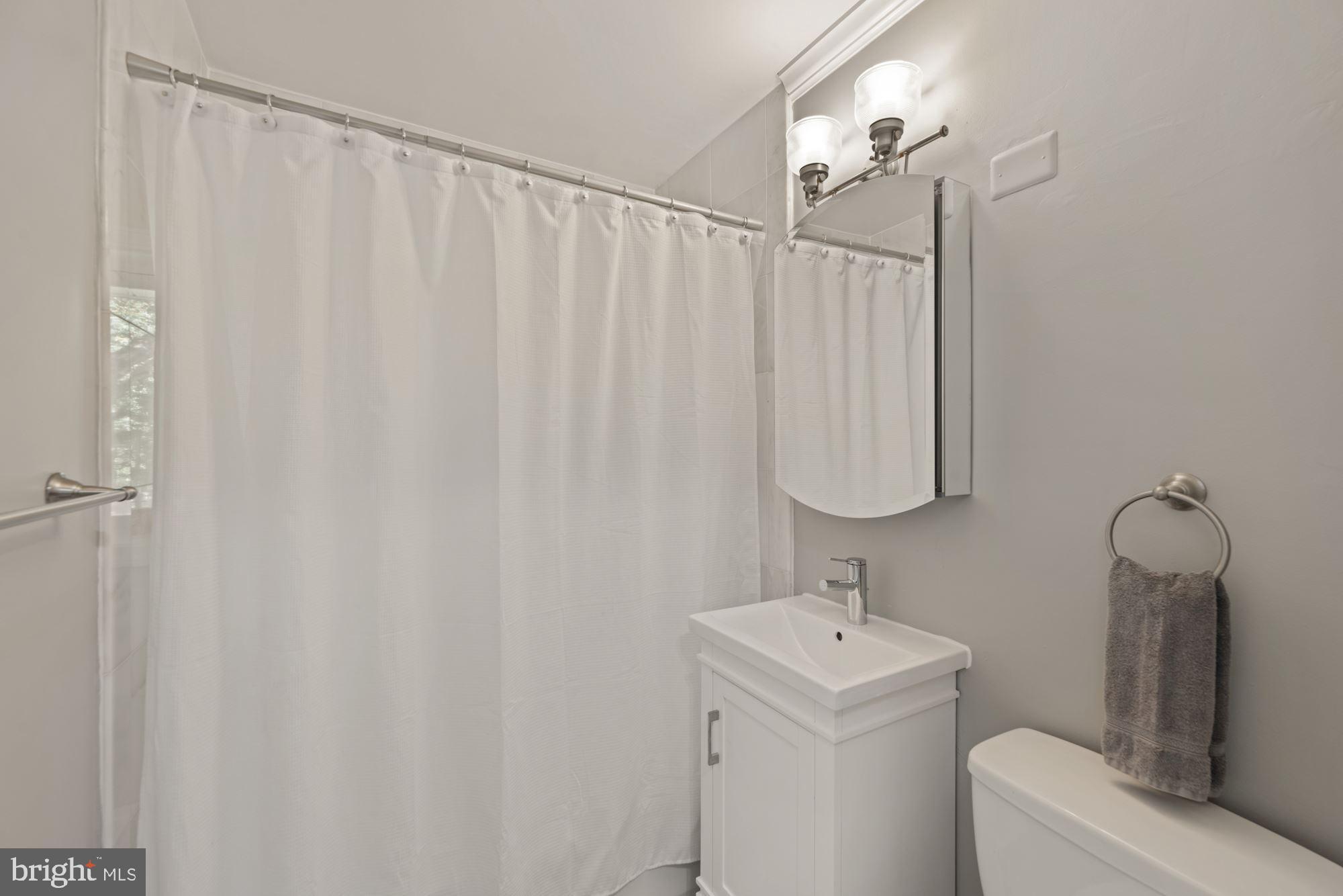 7016 Leesville Boulevard Springfield, VA 22151 - Photo 26 of 60 Full Bathroom #1 - Addt'l Storage Behind Mirror!