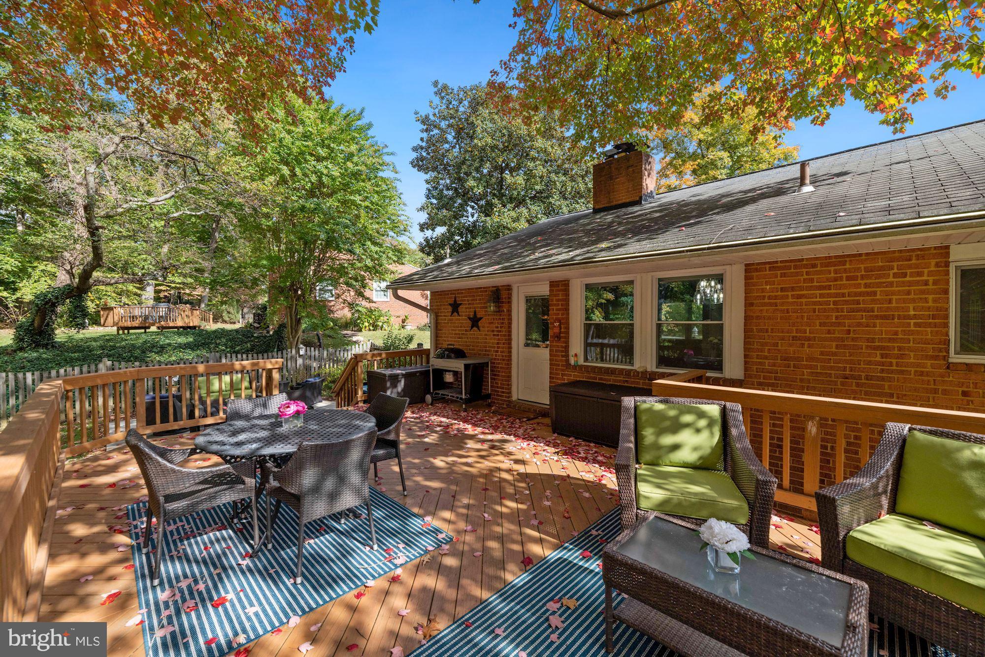 7016 Leesville Boulevard Springfield, VA 22151 - Photo 45 of 60 New Pressure Treated Pine Deck Installed in 2013!