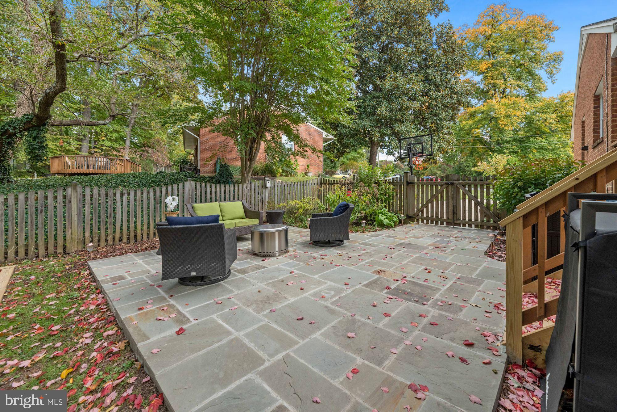 7016 Leesville Boulevard Springfield, VA 22151 - Photo 49 of 60 BRAND NEW (2022) STONE PATIO! Perfect for Relaxing