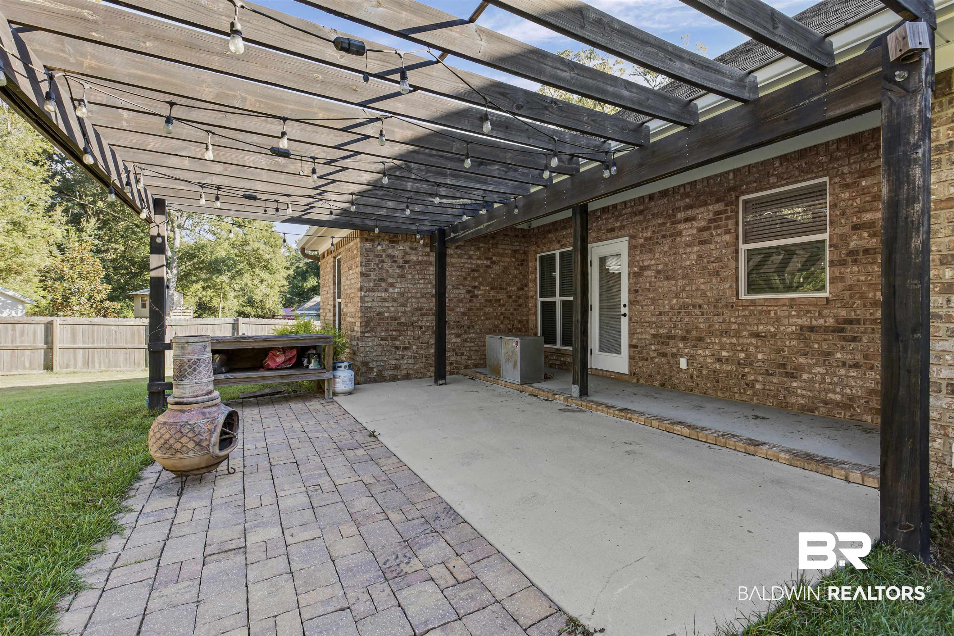 30851 Joseph Drive Spanish Fort, AL 36527 - Photo 20 of 22 View of patio with a pergola